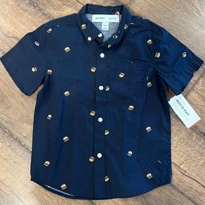 Boys XS 5 Short Sleeve Dress Shirt
